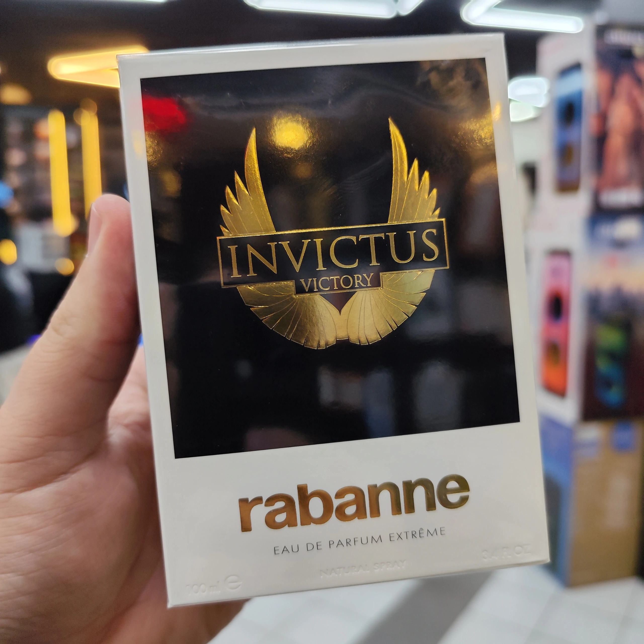 ハリトス2箱 Perfume Rabanne Invictus Victory Parf. Extreme 100ml | Rafinha Imports